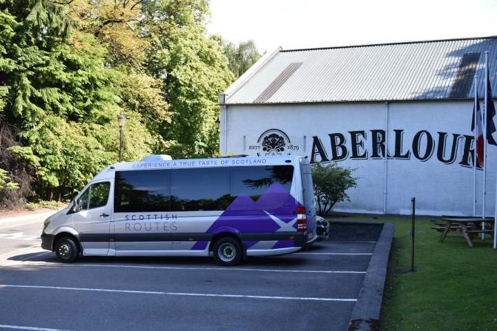 Scottish routes van