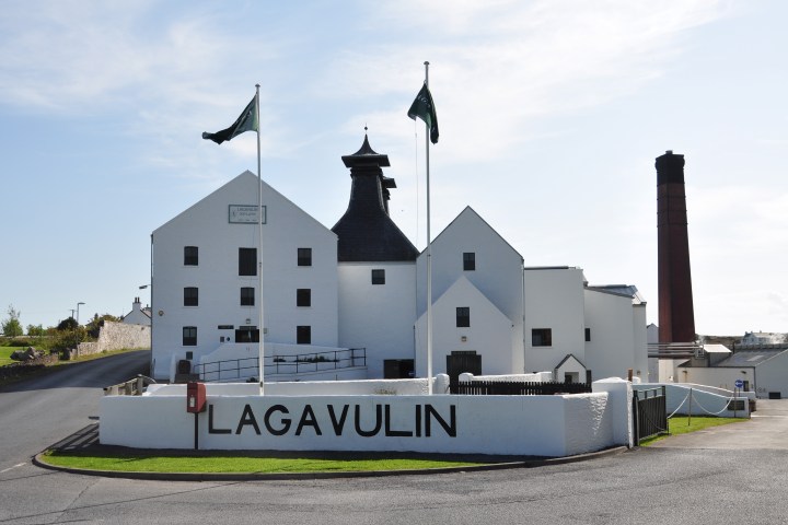 Lagavulin building in Islay